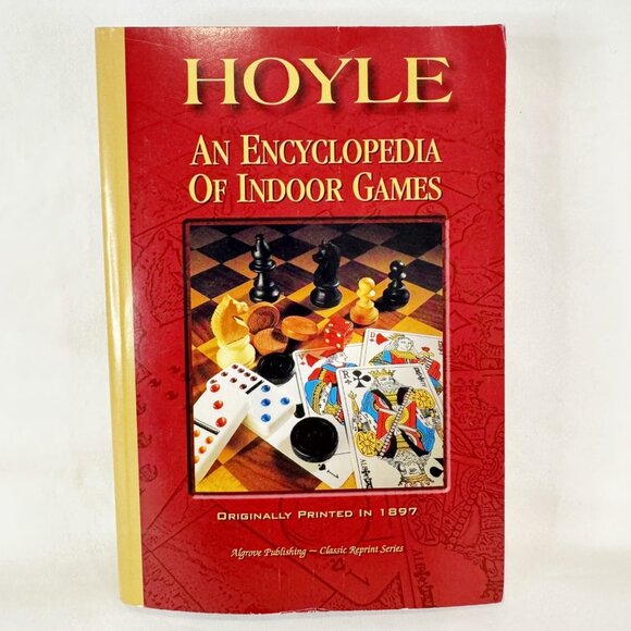 Hoyle An Encyclopedia Of Indoor Games Paperback Informative Fun - Picture 1 of 11